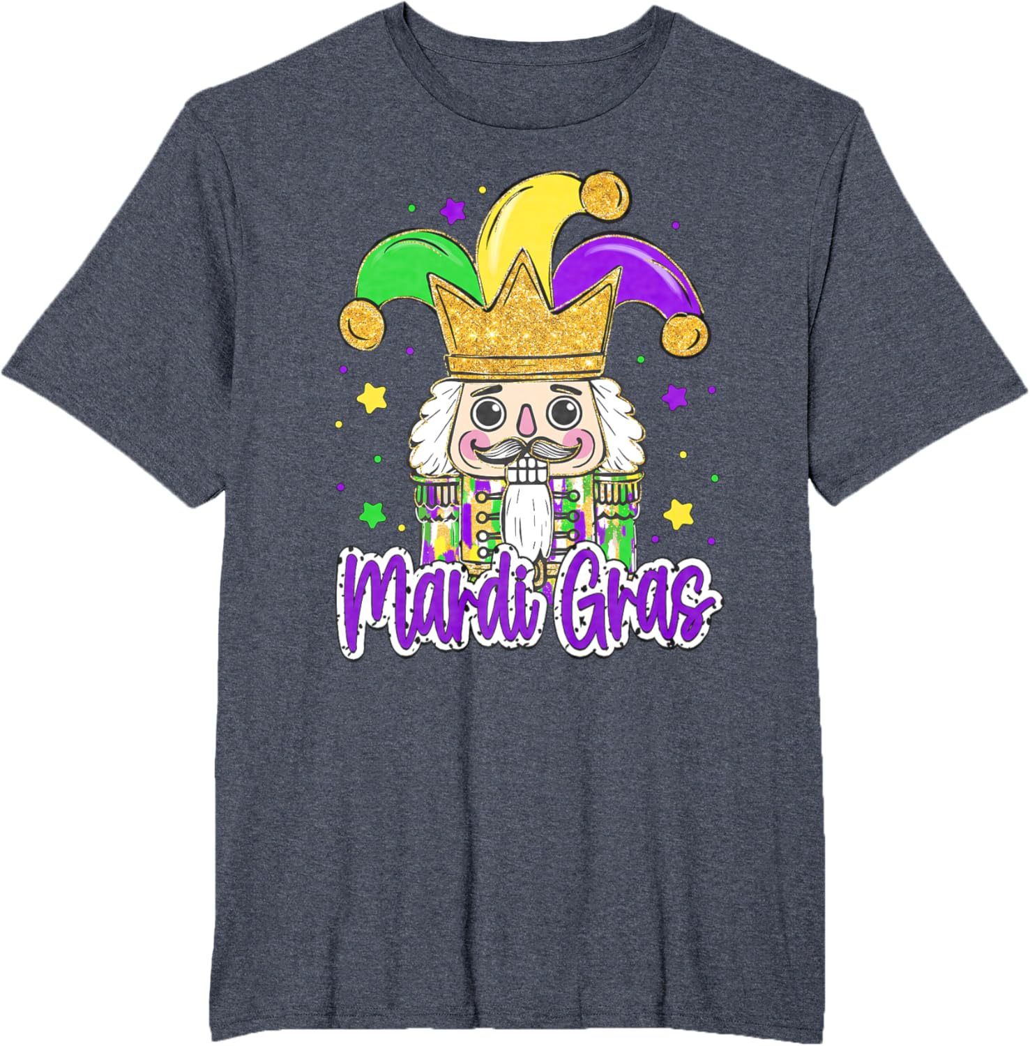 Mardi Gras Nutcracker Jeaster Hat Carnival Men Women Kid T-Shirt