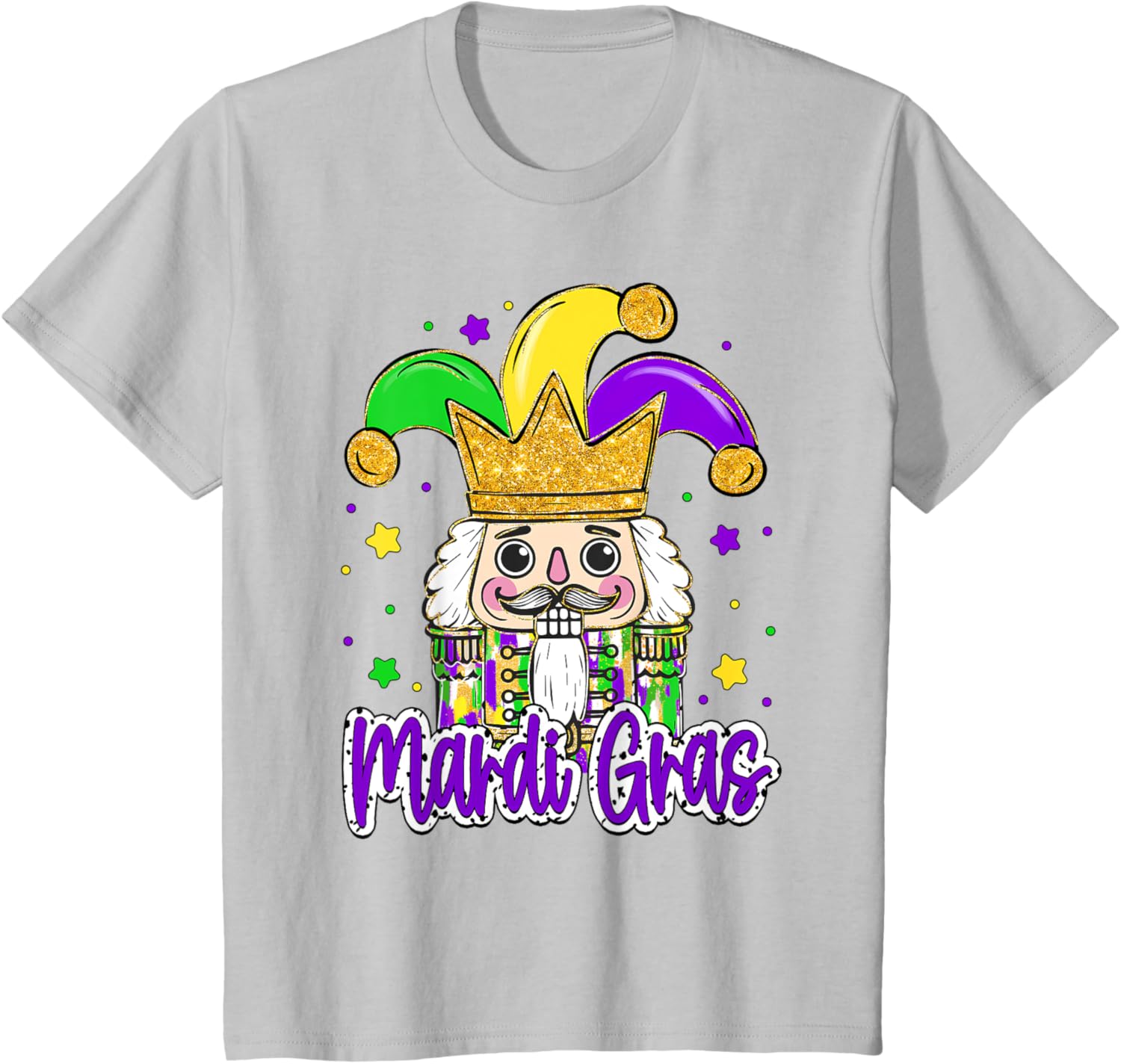 Mardi Gras Nutcracker Jeaster Hat Carnival Men Women Kid T-Shirt