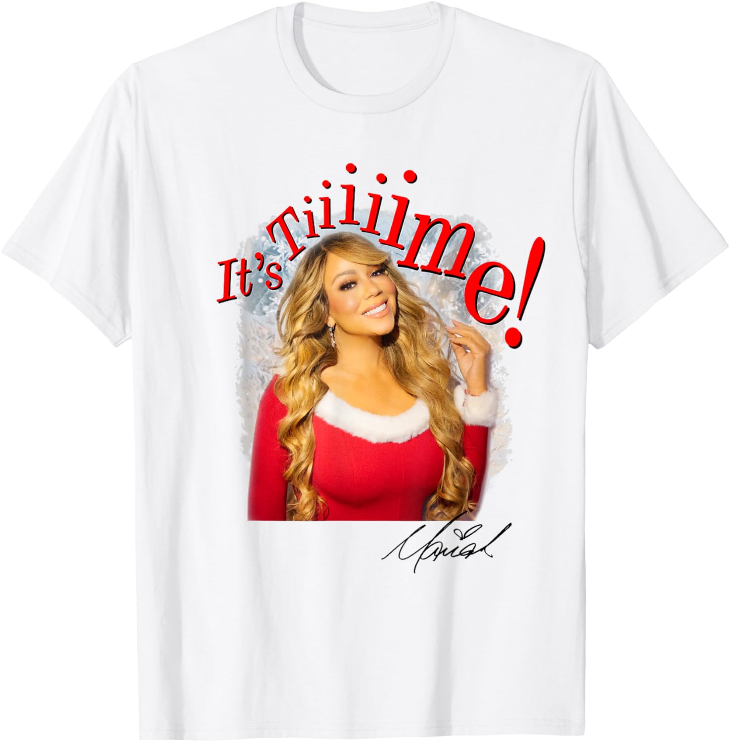 Mariah Carey Official It's Time 30th Anniversary T-Shirt