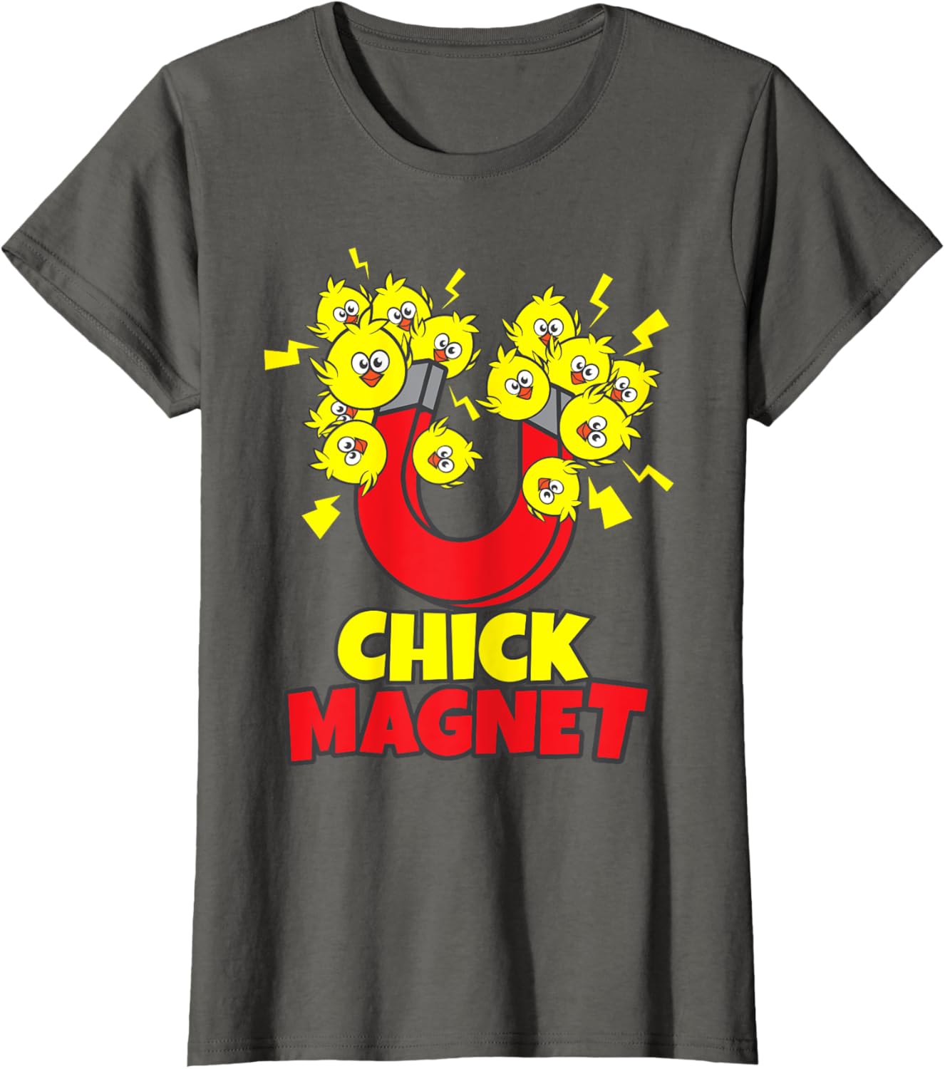 Men's Funny Easter Boys Chick Magnet Yellow Chicks Dig Me T-Shirt