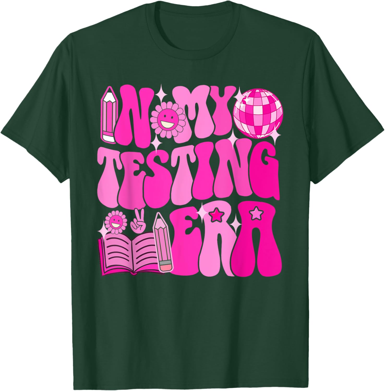 Motivational Test Day In My Testing Era Teacher Student T-Shirt