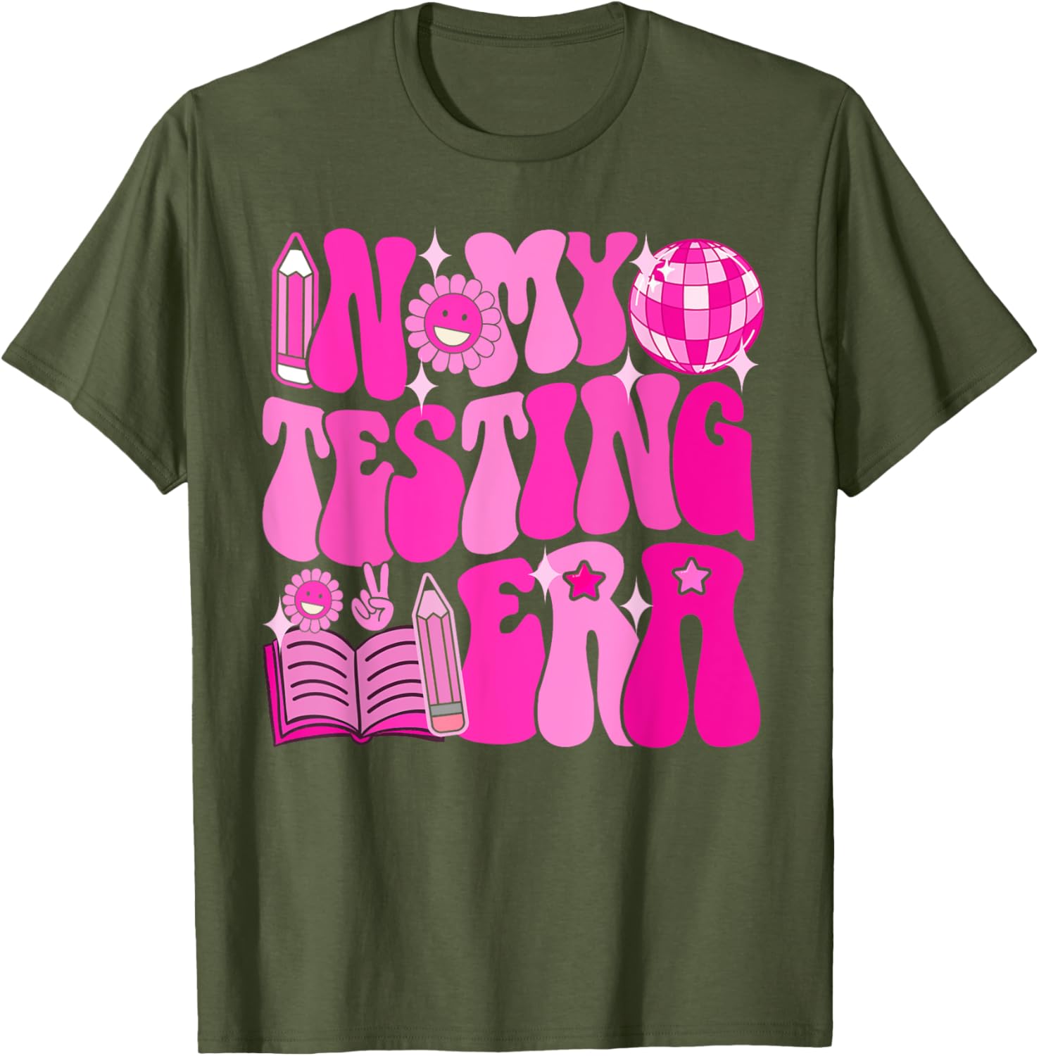 Motivational Test Day In My Testing Era Teacher Student T-Shirt