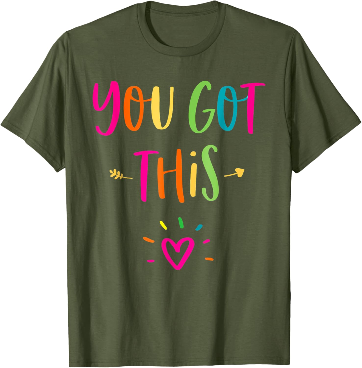 Motivational Testing Day Shirt For Teacher You Got This T-Shirt