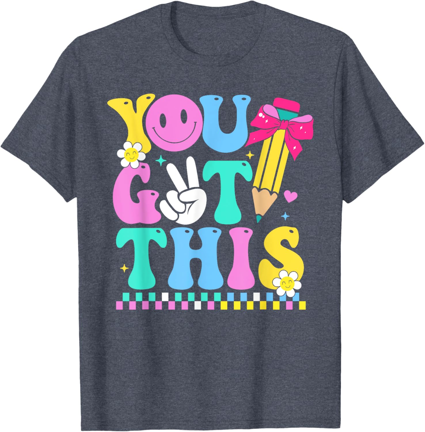 Motivational Testing Day Teacher You Got This Rock The Test T-Shirt