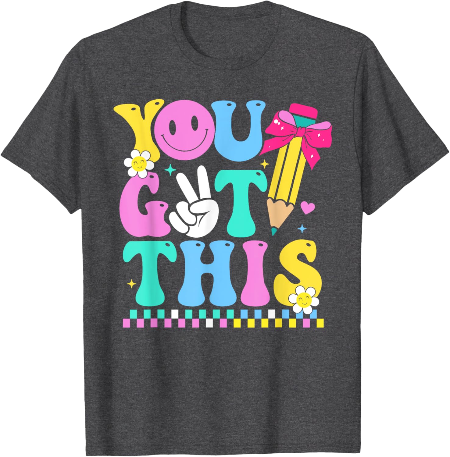 Motivational Testing Day Teacher You Got This Rock The Test T-Shirt