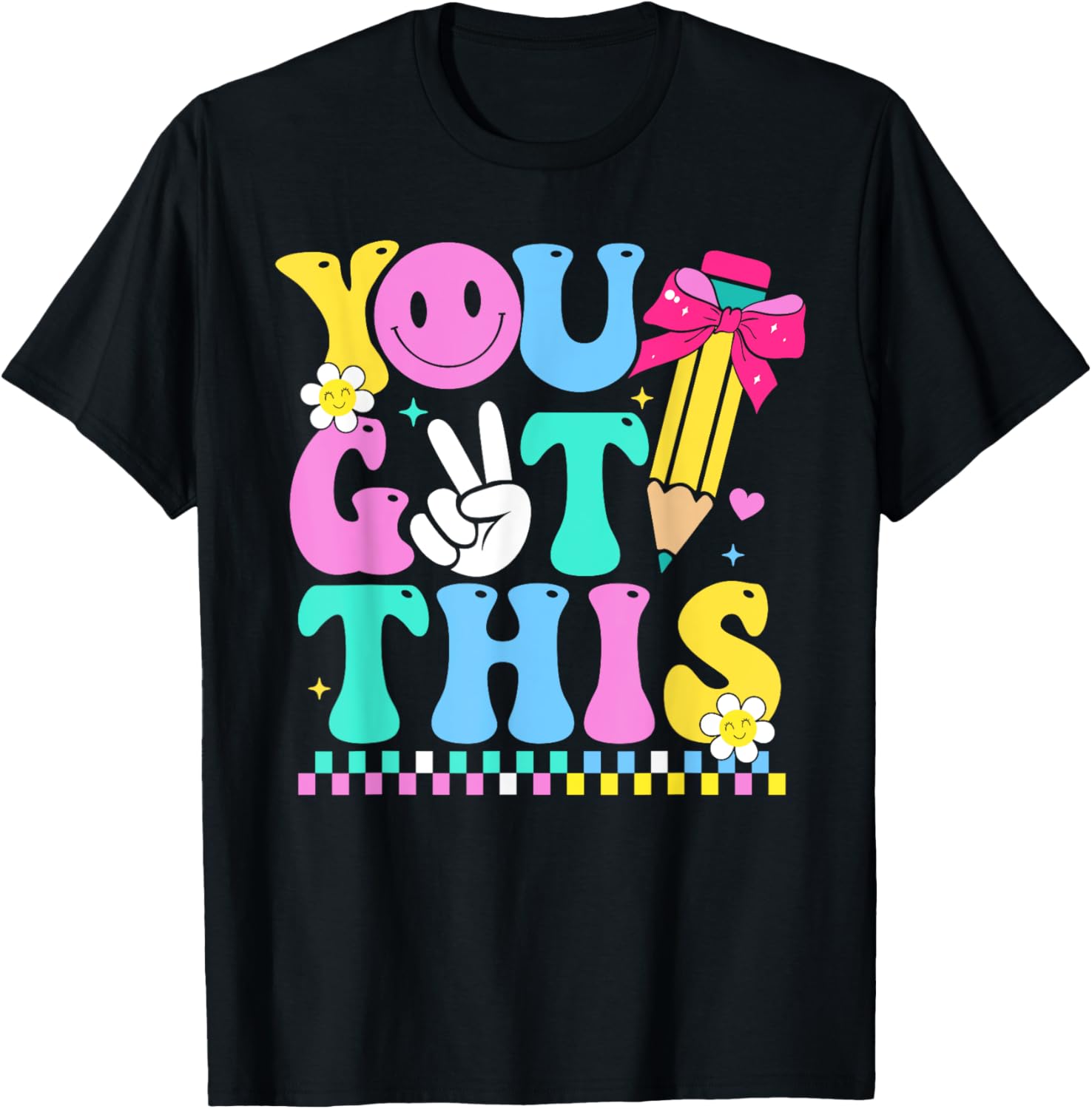 Motivational Testing Day Teacher You Got This Rock The Test T-Shirt