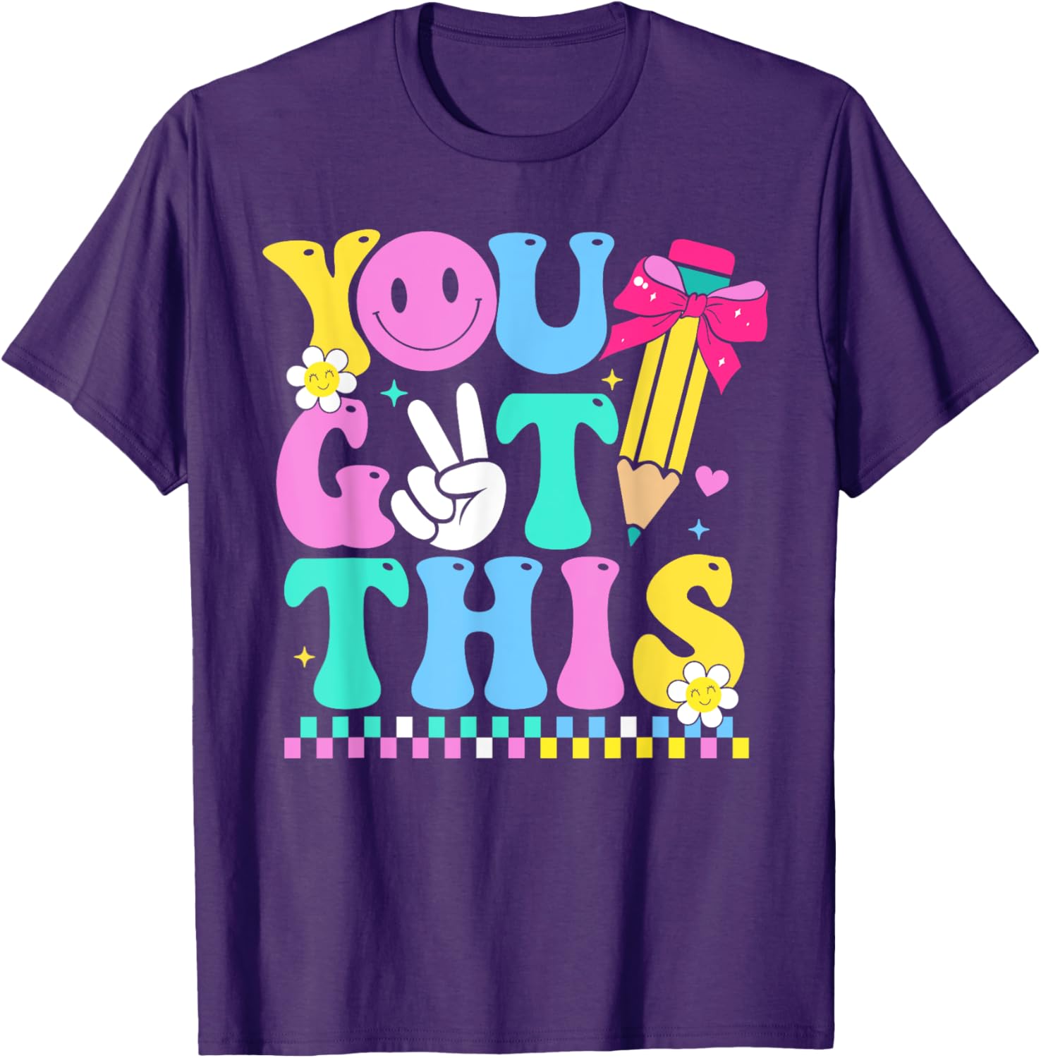 Motivational Testing Day Teacher You Got This Rock The Test T-Shirt