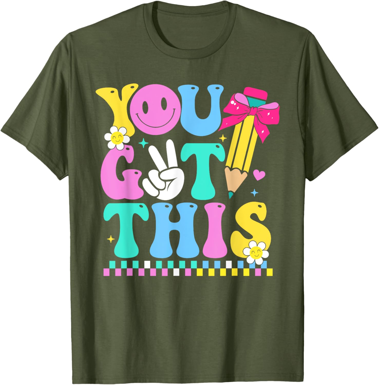 Motivational Testing Day Teacher You Got This Rock The Test T-Shirt