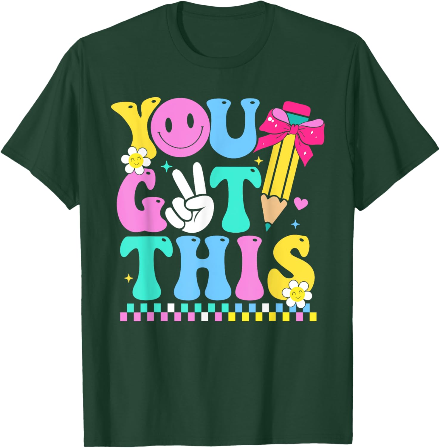 Motivational Testing Day Teacher You Got This Rock The Test T-Shirt