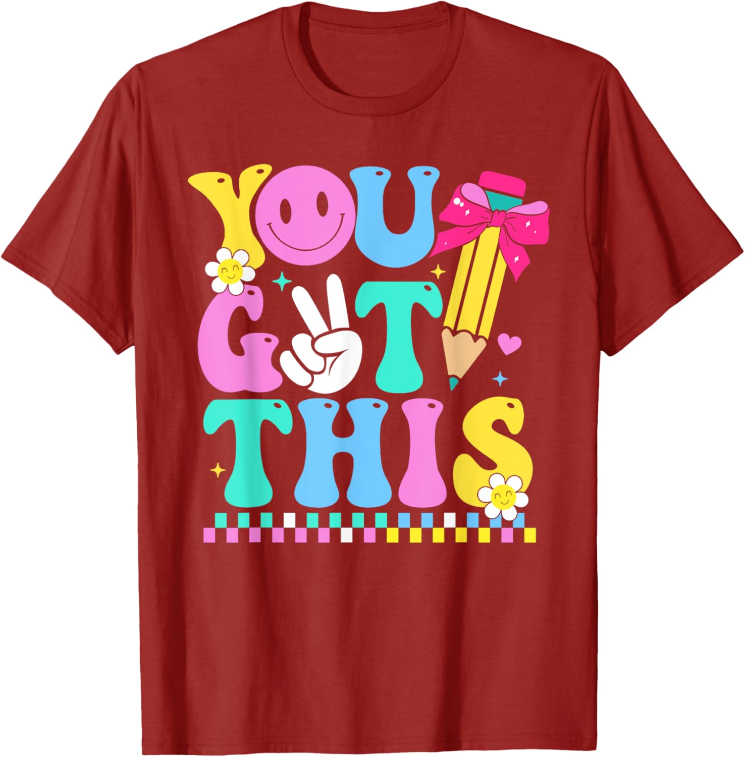 Motivational Testing Day Teacher You Got This Rock The Test T-Shirt