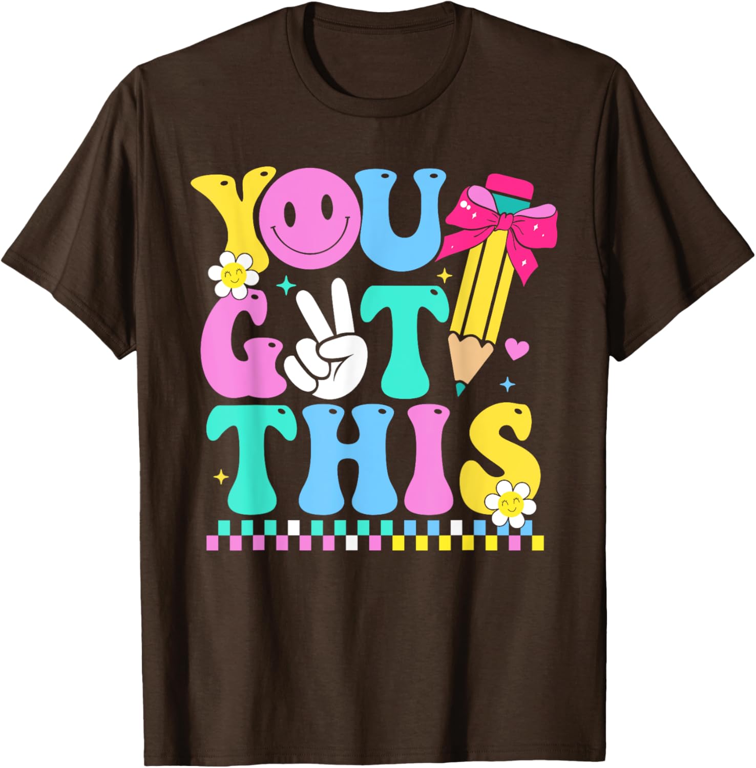 Motivational Testing Day Teacher You Got This Rock The Test T-Shirt