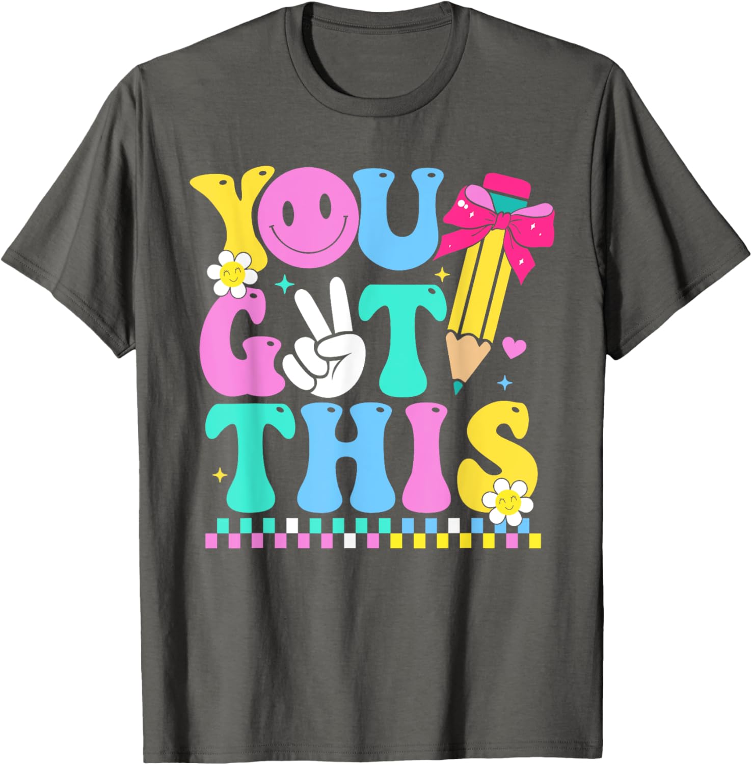 Motivational Testing Day Teacher You Got This Rock The Test T-Shirt
