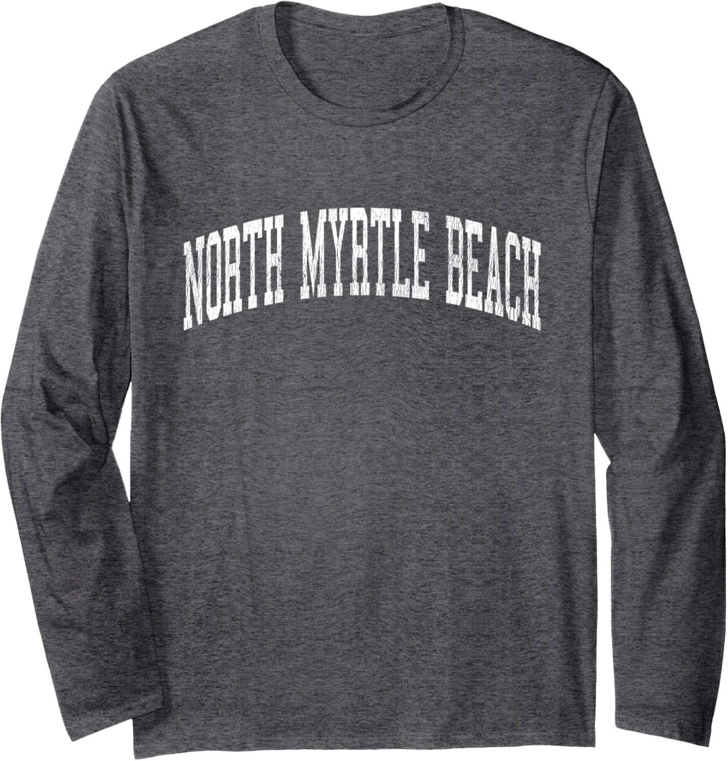 North Myrtle Beach South Carolina SC Vintage Athletic Sports Long Sleeve T-Shirt