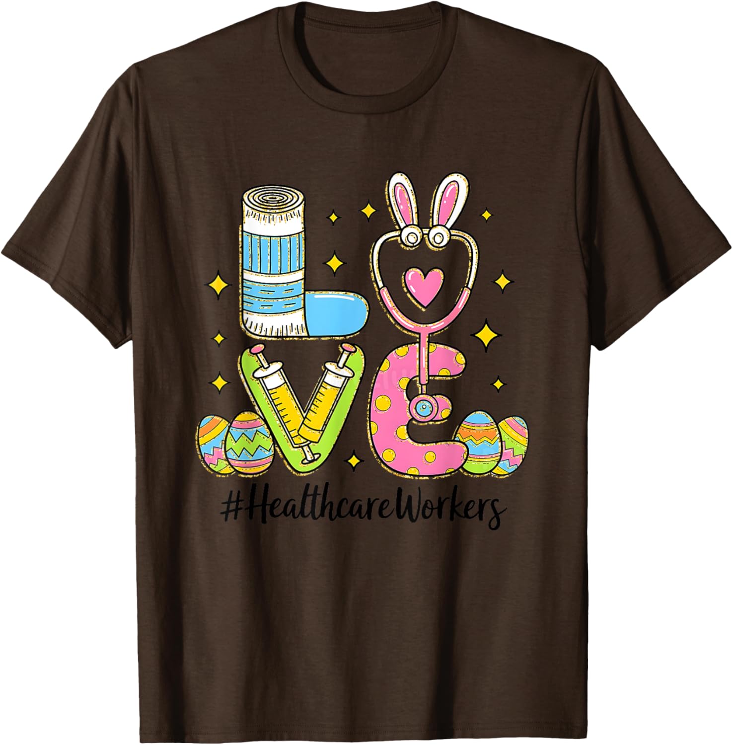 Nurse Easter Easter Bunny Nurse Coquette Happy Easter Bunny T-Shirt