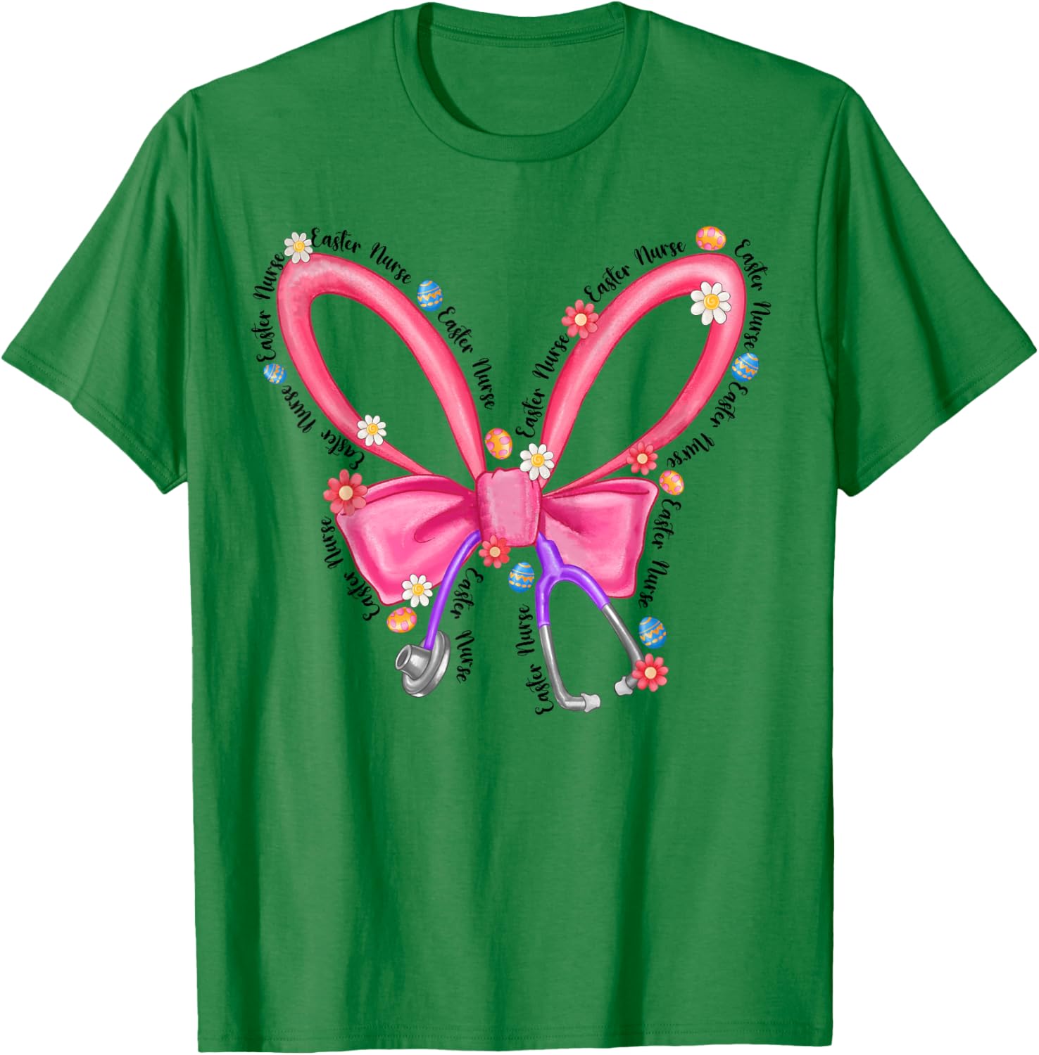 Nurse Easter Easter Bunny Nurse Coquette Happy Easter Bunny T-Shirt