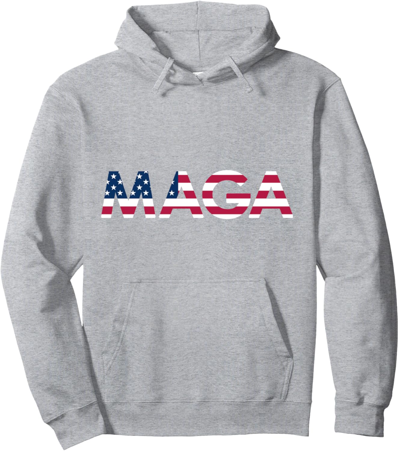 Original Trump MAGA American Flag MAGA America First MAGA Pullover Hoodie