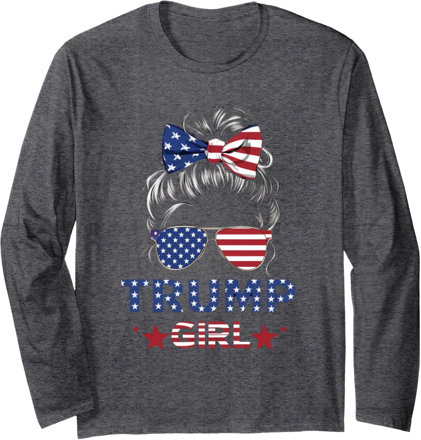 Patriotic Womens Long Sleeve T-Shirt