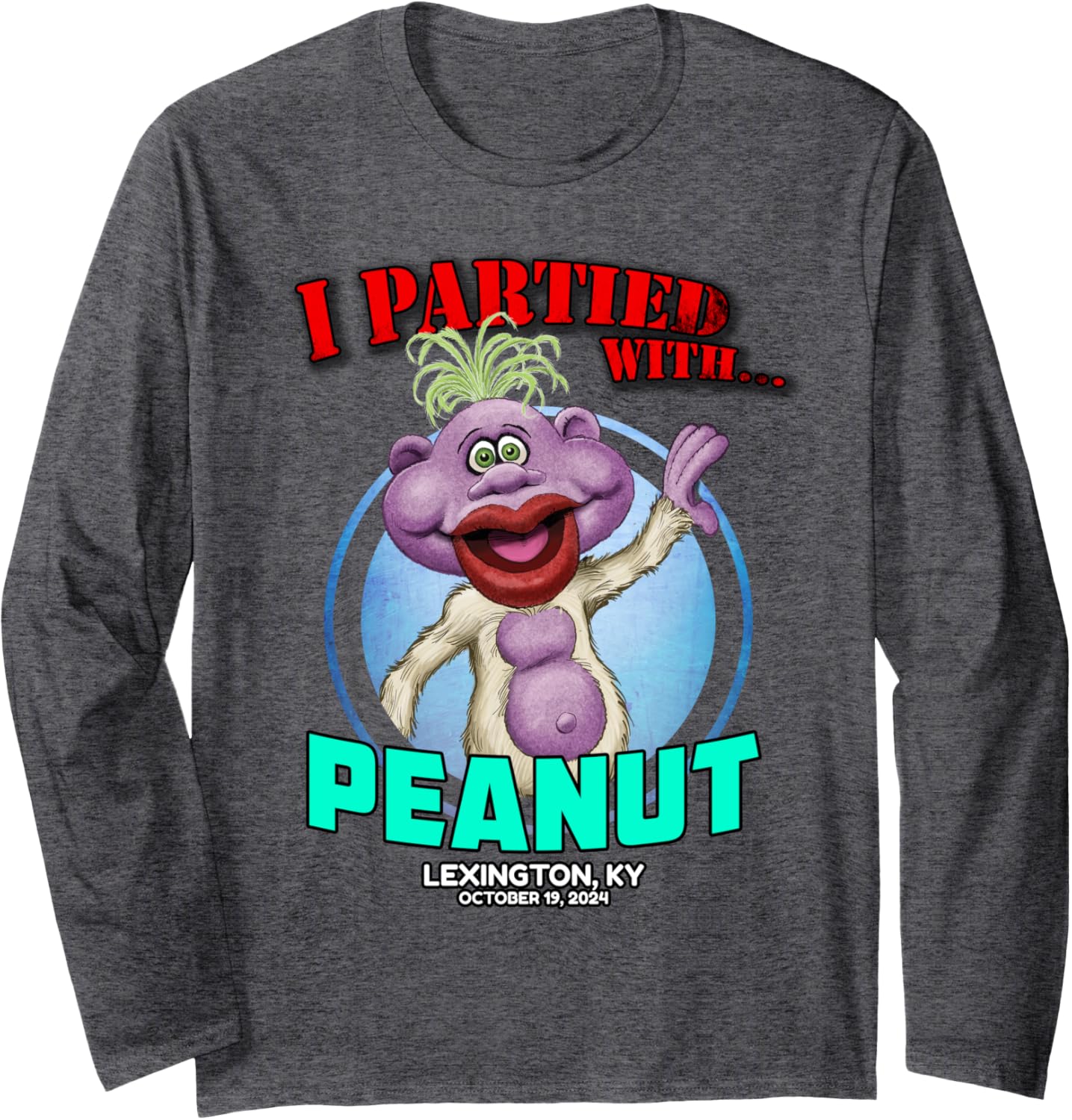 Peanut Lexington, KY (2024) Long Sleeve T-Shirt