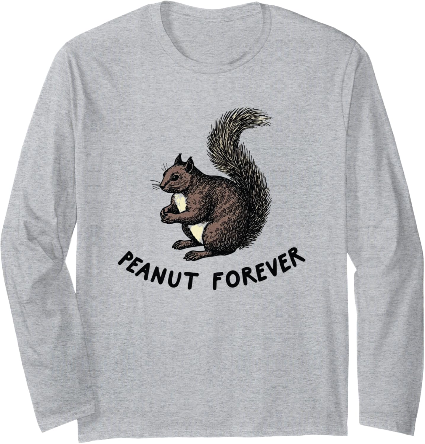 Peanut The Squirrel Long Sleeve T-Shirt