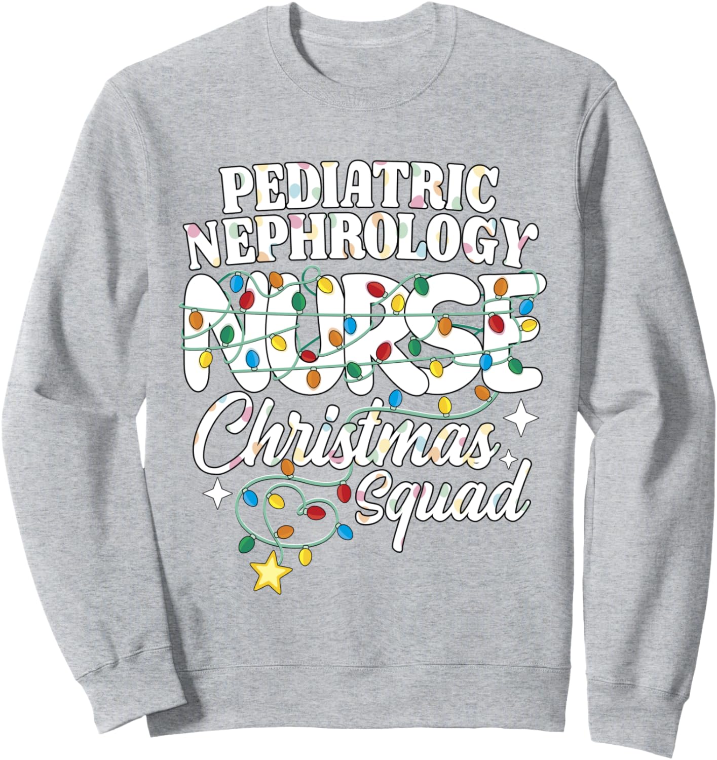 Pediatric Nephrology Nurse Christmas Squad Peds Renal Nurse Sweatshirt