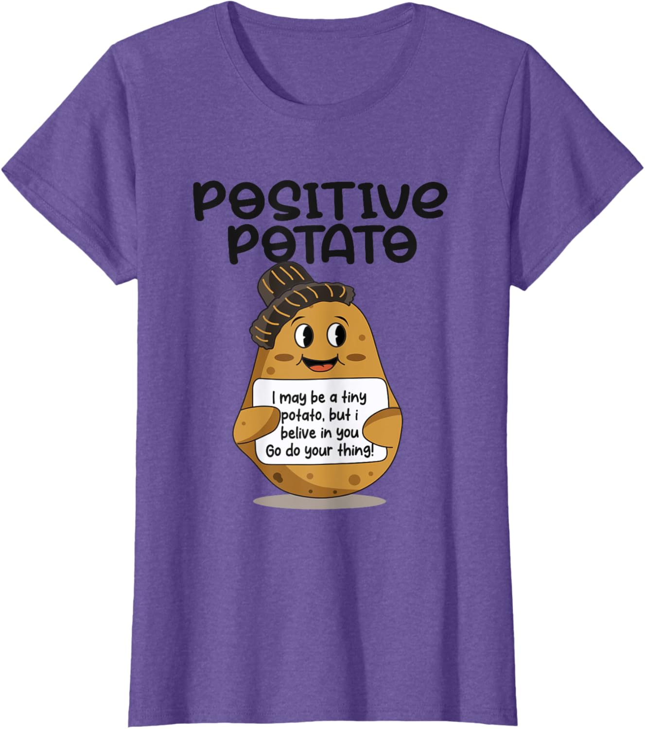 Positive Potato STAAR Testing Monitor State Test Teacher T-Shirt