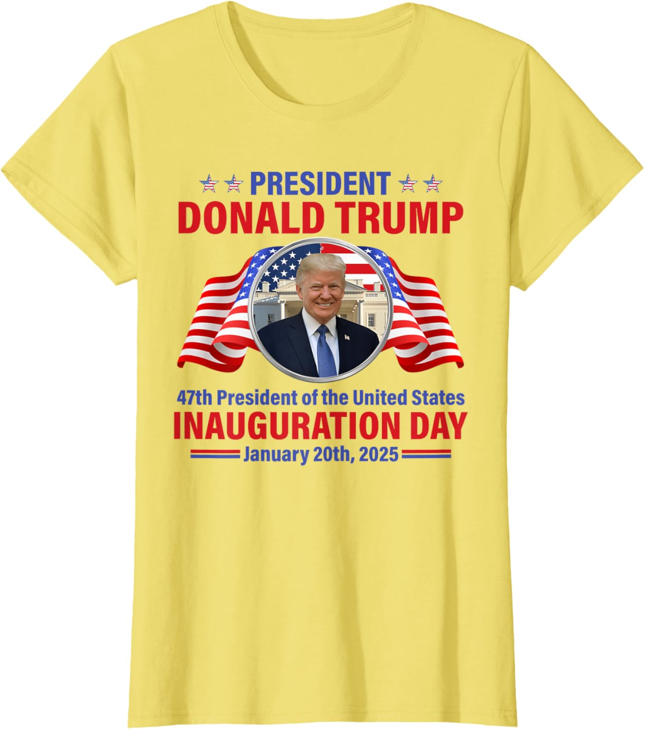 President 47 D J Trump Inauguration Day Jan 20 2025 T-Shirt