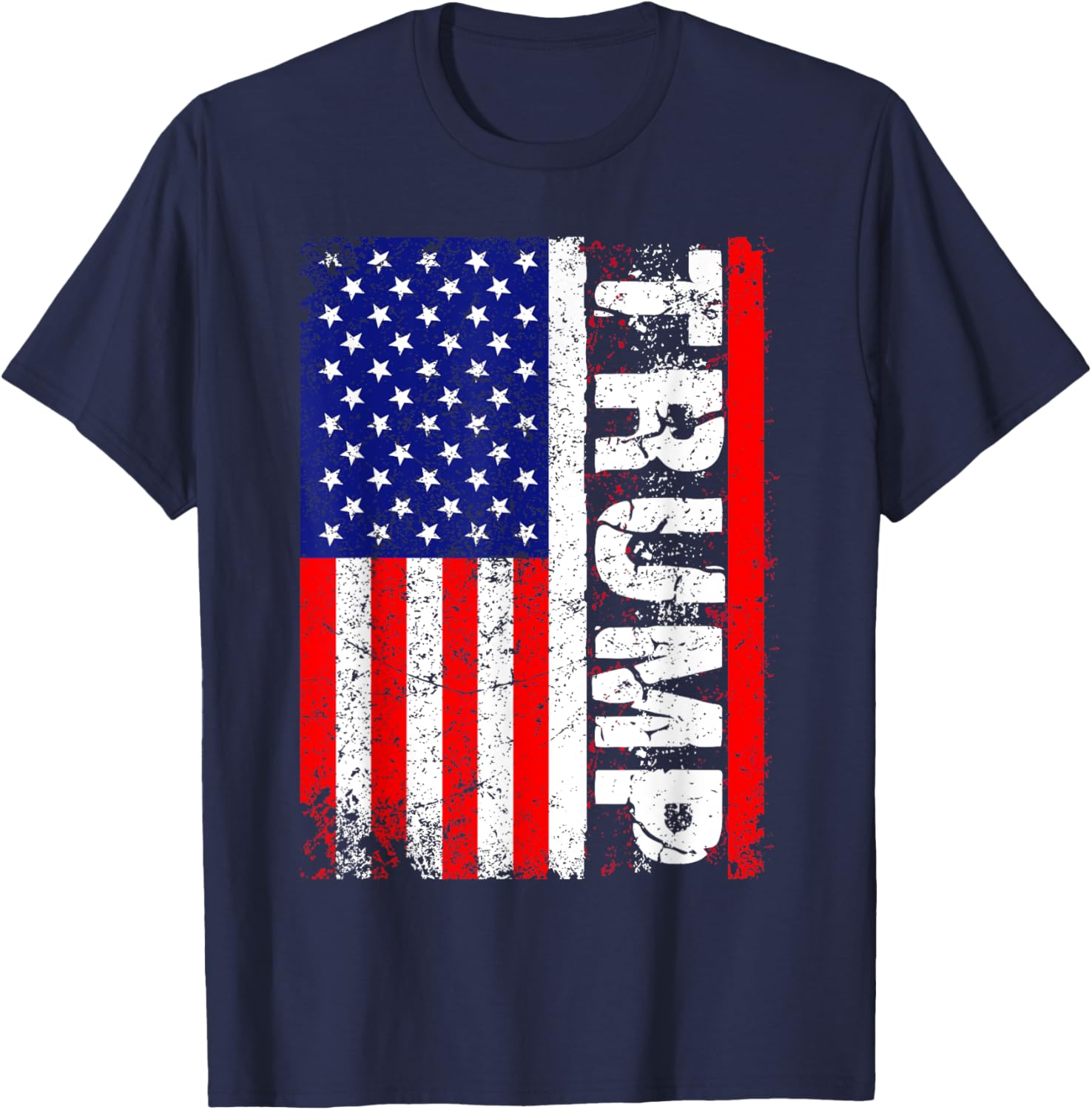 PRESIDENT Donald Trump 2020 Vintage USA Flag T Shirts T-Shirt