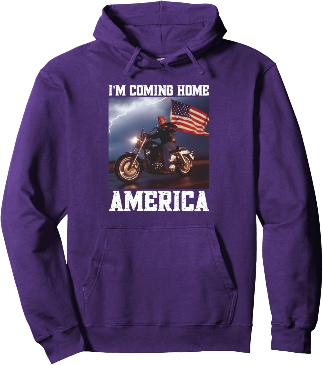 President Trump Coming Home Trump Inauguration Pullover Hoodie