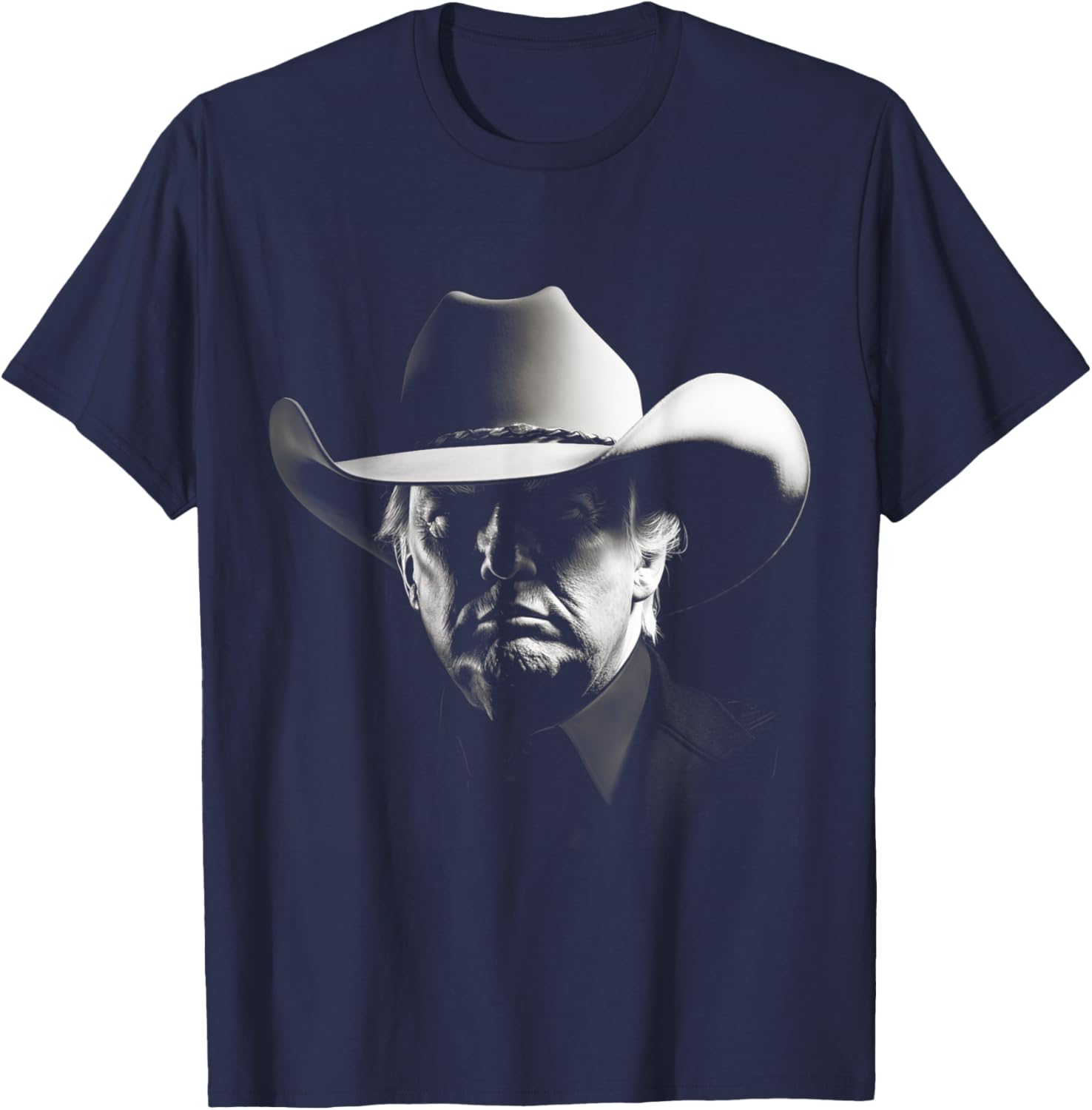 President Trump Head Cowboy USA 2024 Vote Election US MAGA T-Shirt