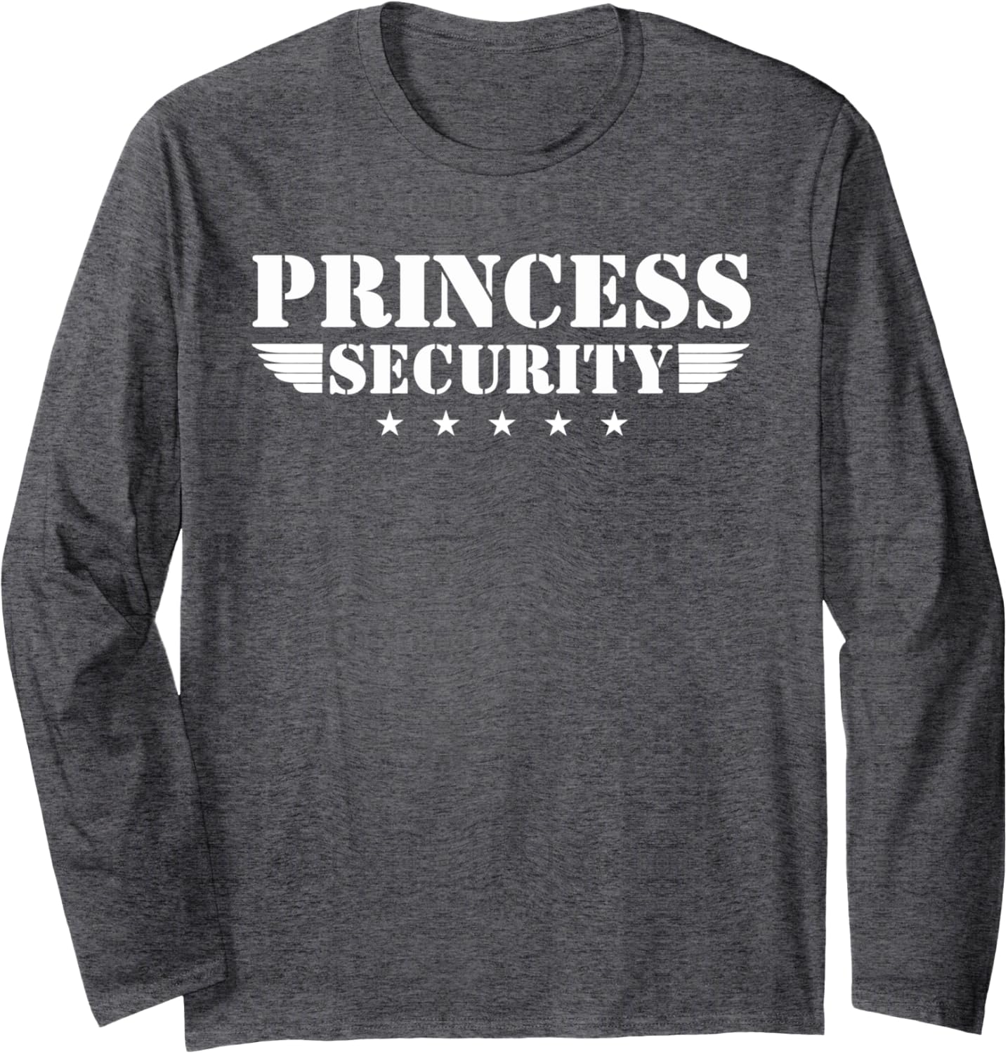 Princess Security Birthday Party Pregnancy Announcement Kids Long Sleeve T-Shirt