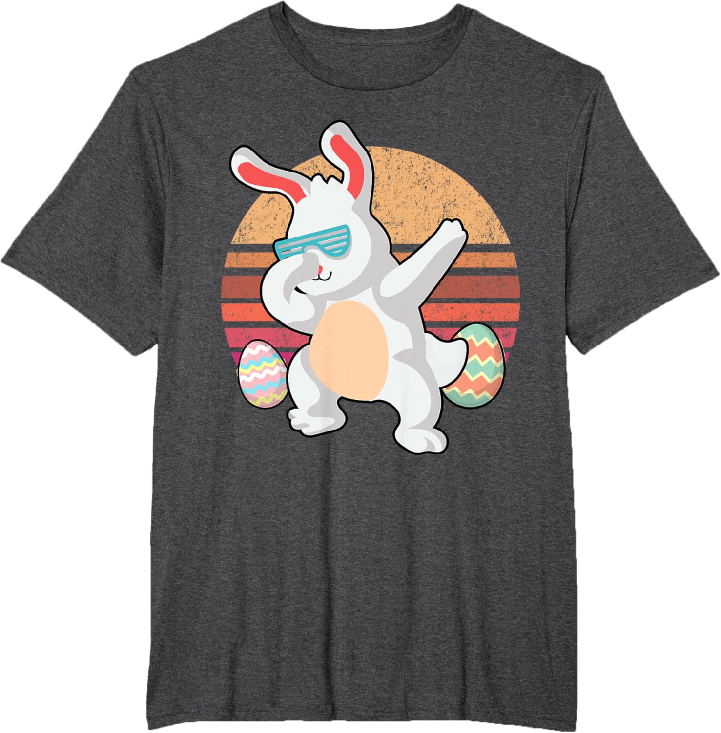 Rabbit Dabbing Too Hip To Hop Bunny Funny Easter Day T-Shirt