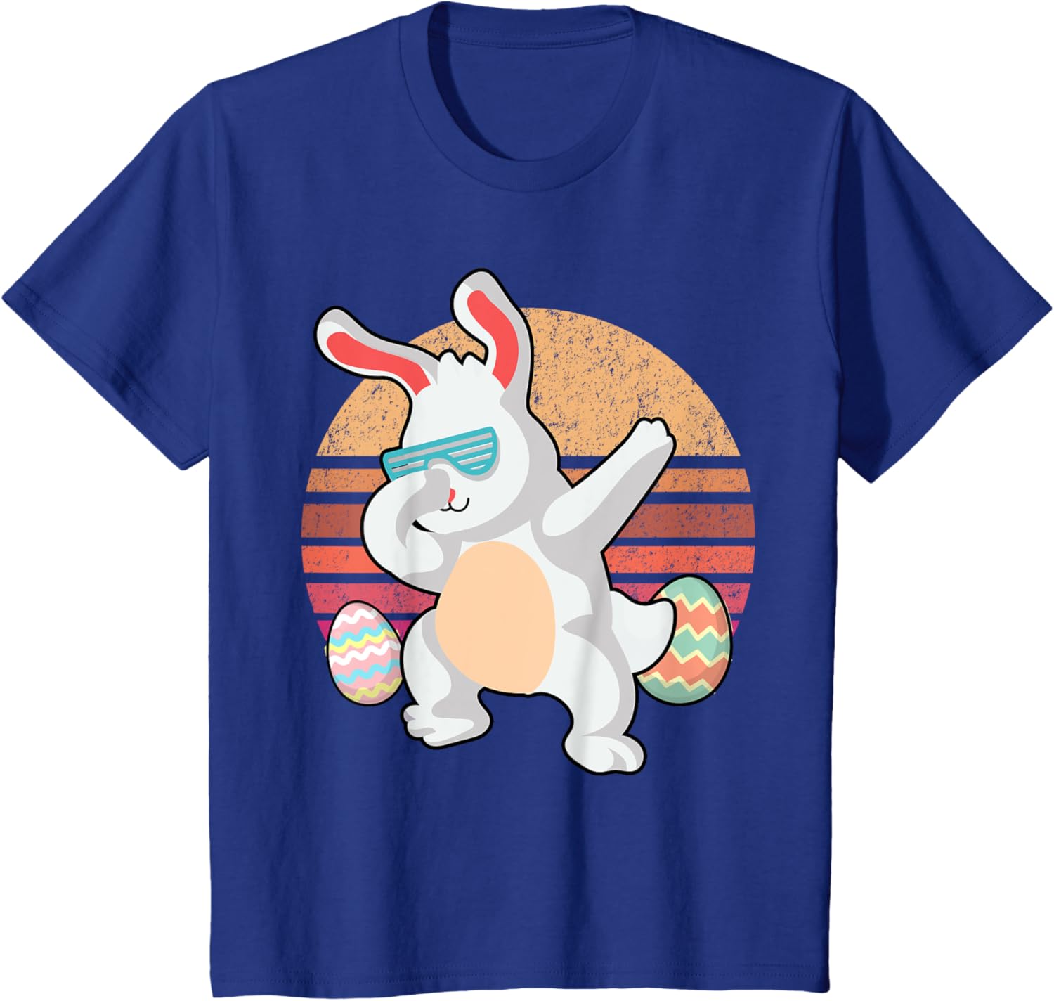 Rabbit Dabbing Too Hip To Hop Bunny Funny Easter Day T-Shirt