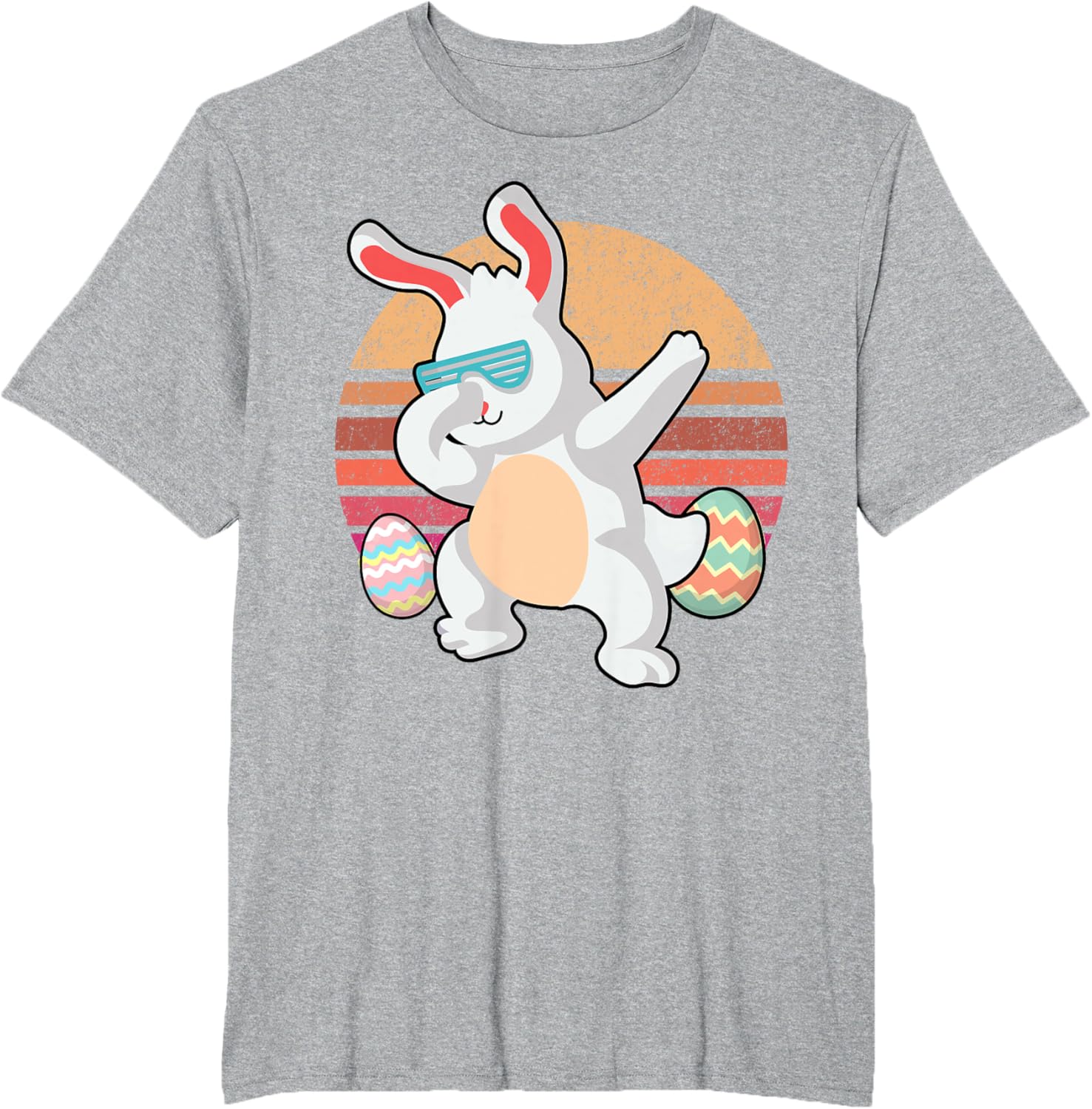 Rabbit Dabbing Too Hip To Hop Bunny Funny Easter Day T-Shirt