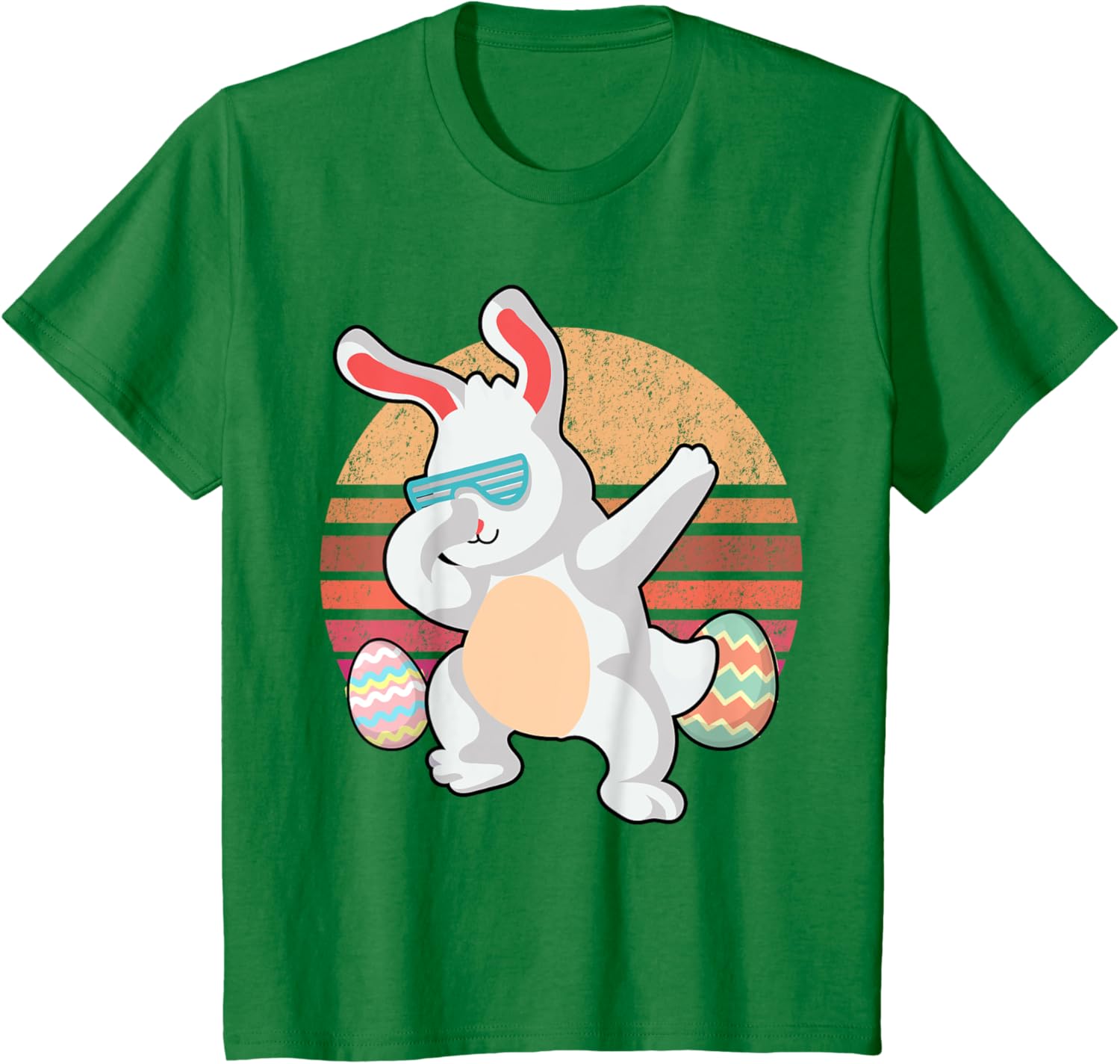 Rabbit Dabbing Too Hip To Hop Bunny Funny Easter Day T-Shirt