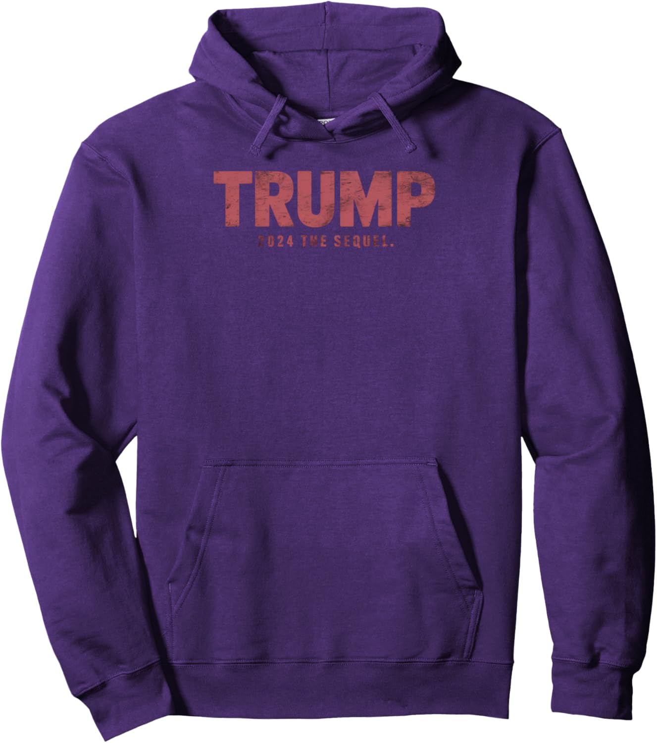 Red Trump The Sequel 2024 Design Pullover Hoodie