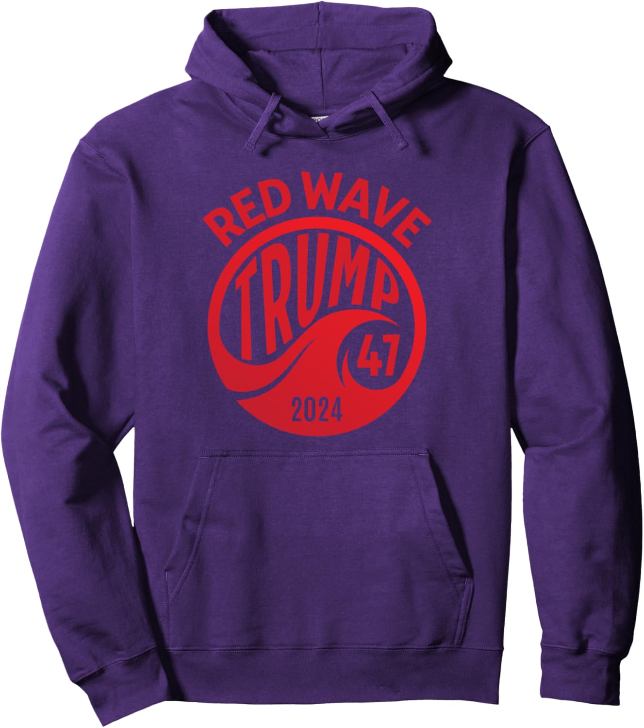 Red Wave 2024, President Trump 47, President 47, Trump 2024 Pullover Hoodie