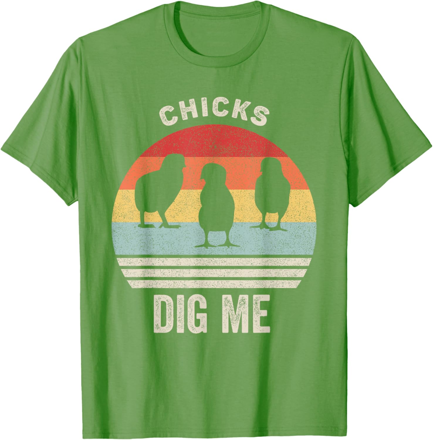 Retro Chicks Dig Me Shirt Funny Easter Gift Vintage T-Shirt