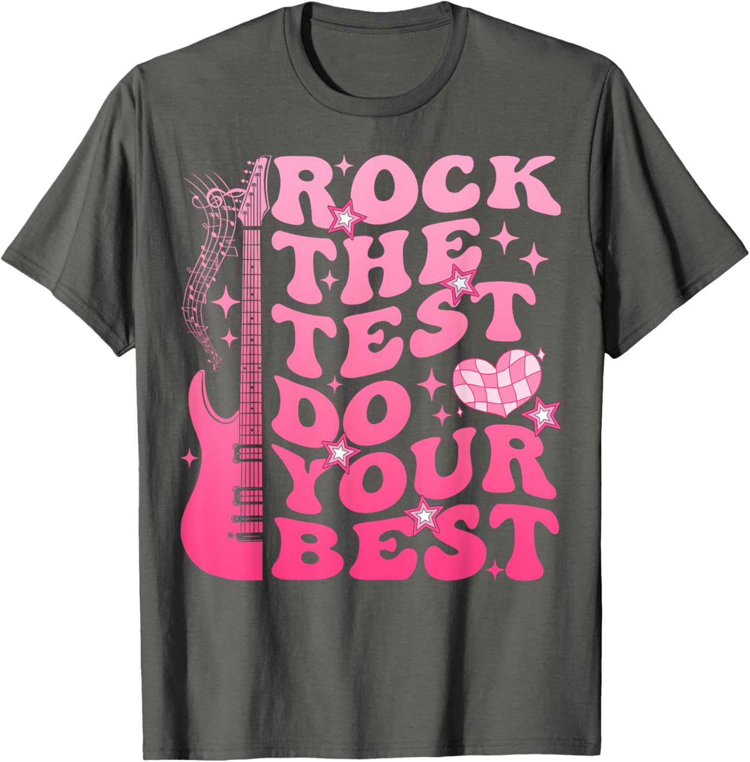 Rock The Test Do Your Best Testing Day For Teacher Student T-Shirt