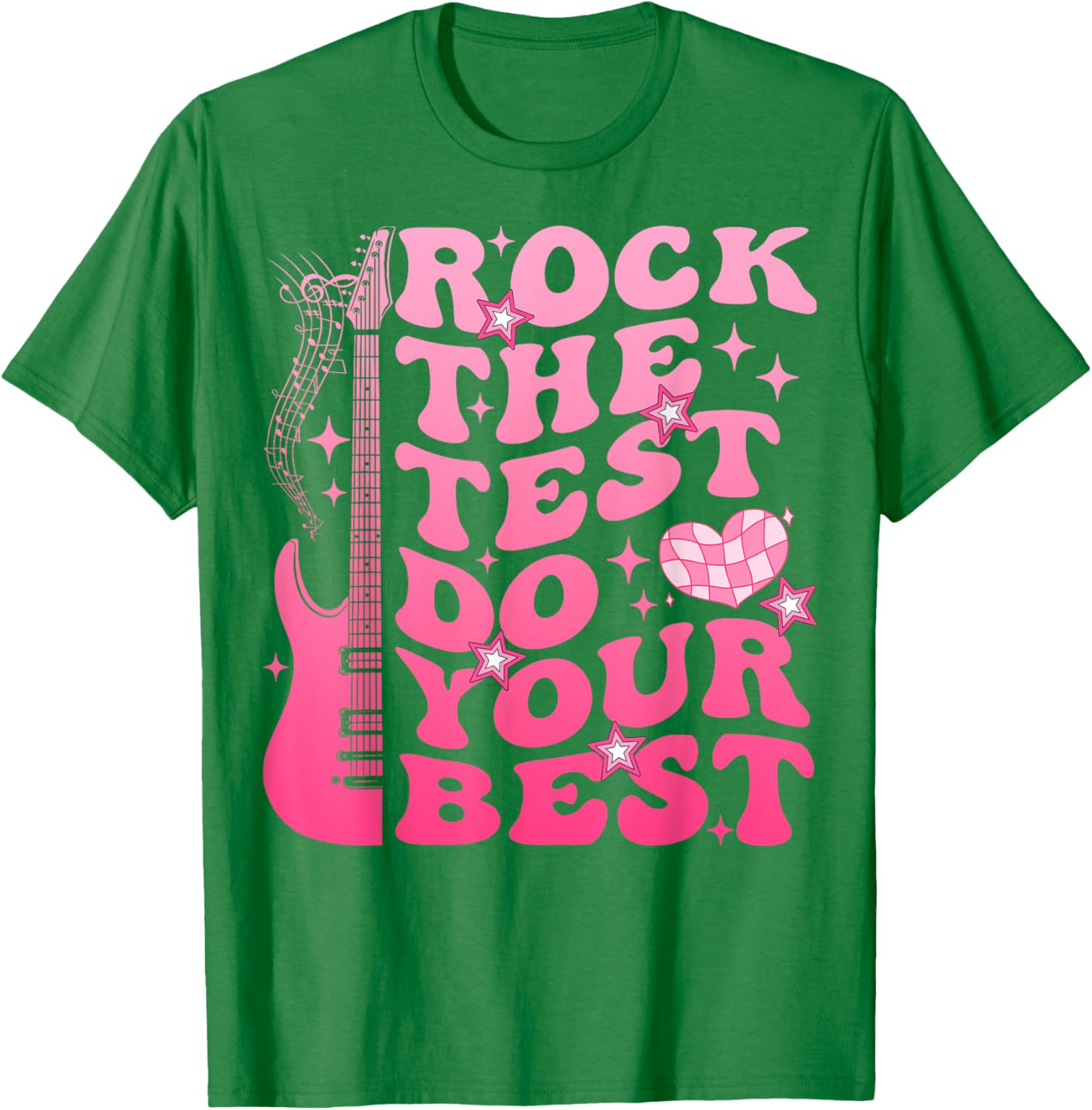 Rock The Test Do Your Best Testing Day For Teacher Student T-Shirt