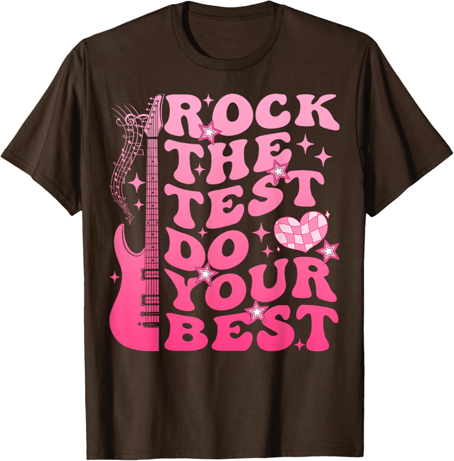 Rock The Test Do Your Best Testing Day For Teacher Student T-Shirt