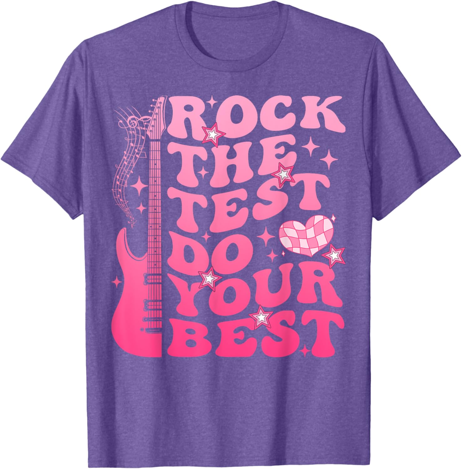 Rock The Test Do Your Best Testing Day For Teacher Student T-Shirt