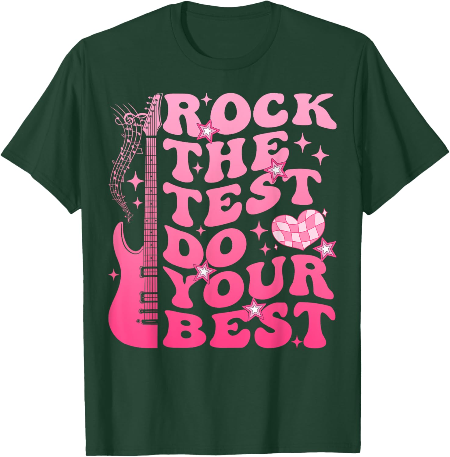 Rock The Test Do Your Best Testing Day For Teacher Student T-Shirt