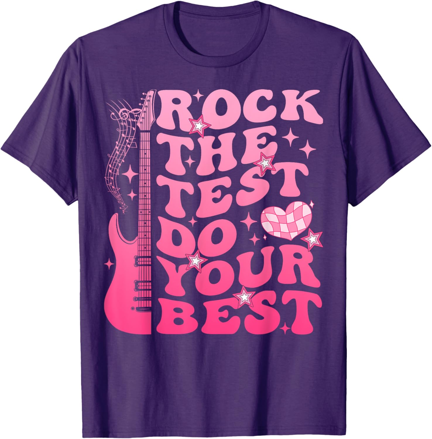 Rock The Test Do Your Best Testing Day For Teacher Student T-Shirt