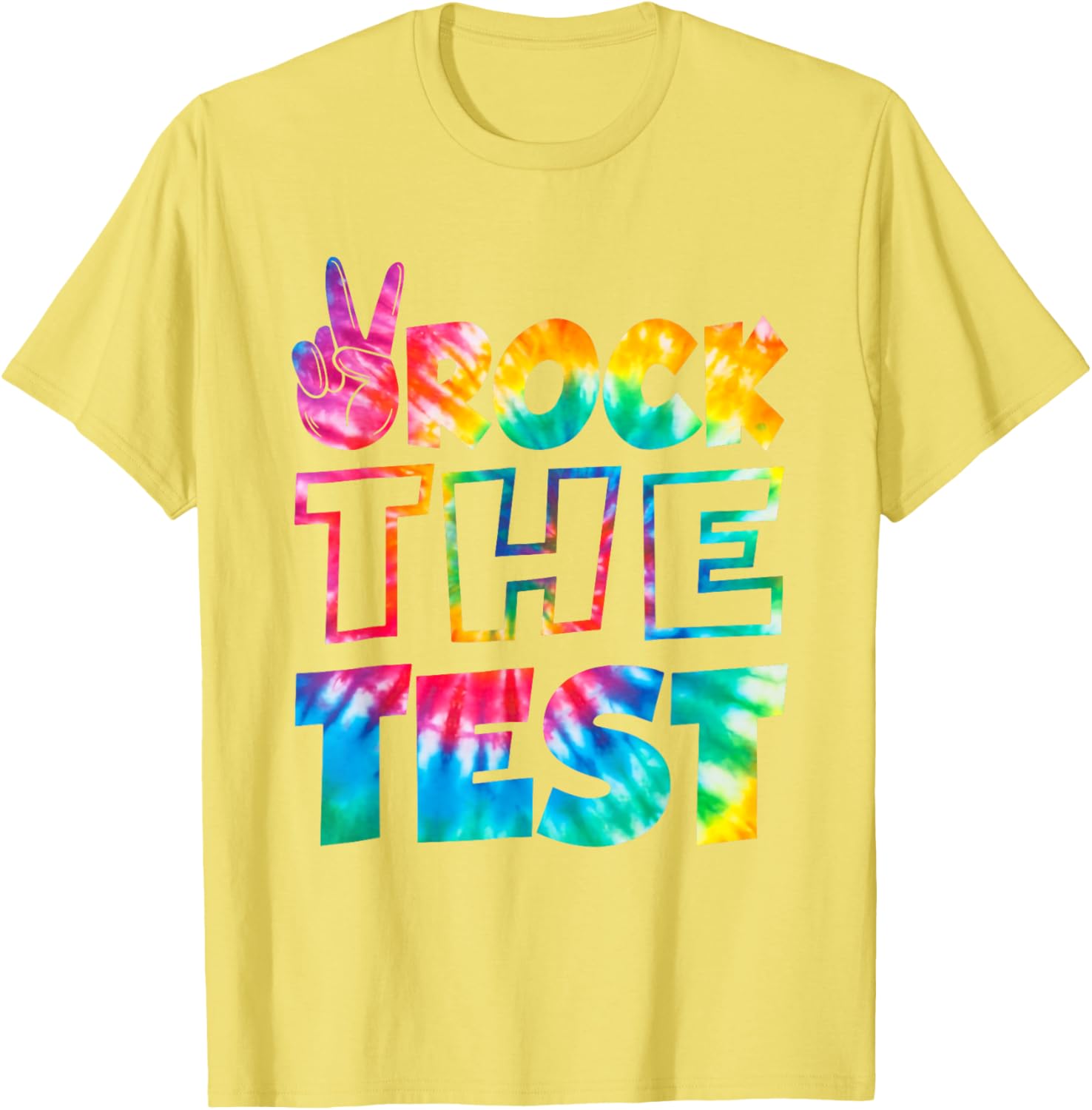 Rock The Test Testing Day Retro Motivational Teacher Student T-Shirt