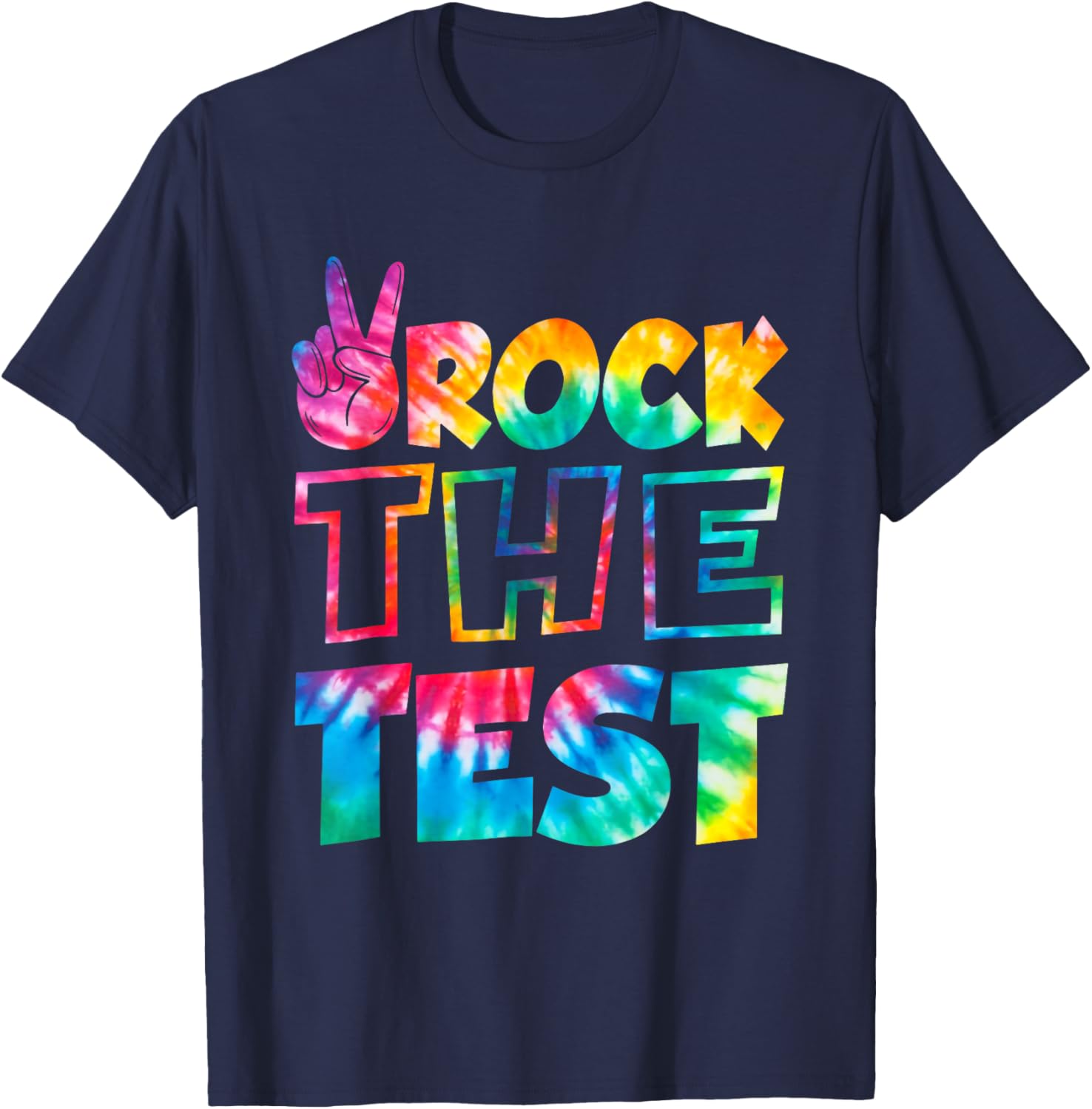Rock The Test Testing Day Retro Motivational Teacher Student T-Shirt