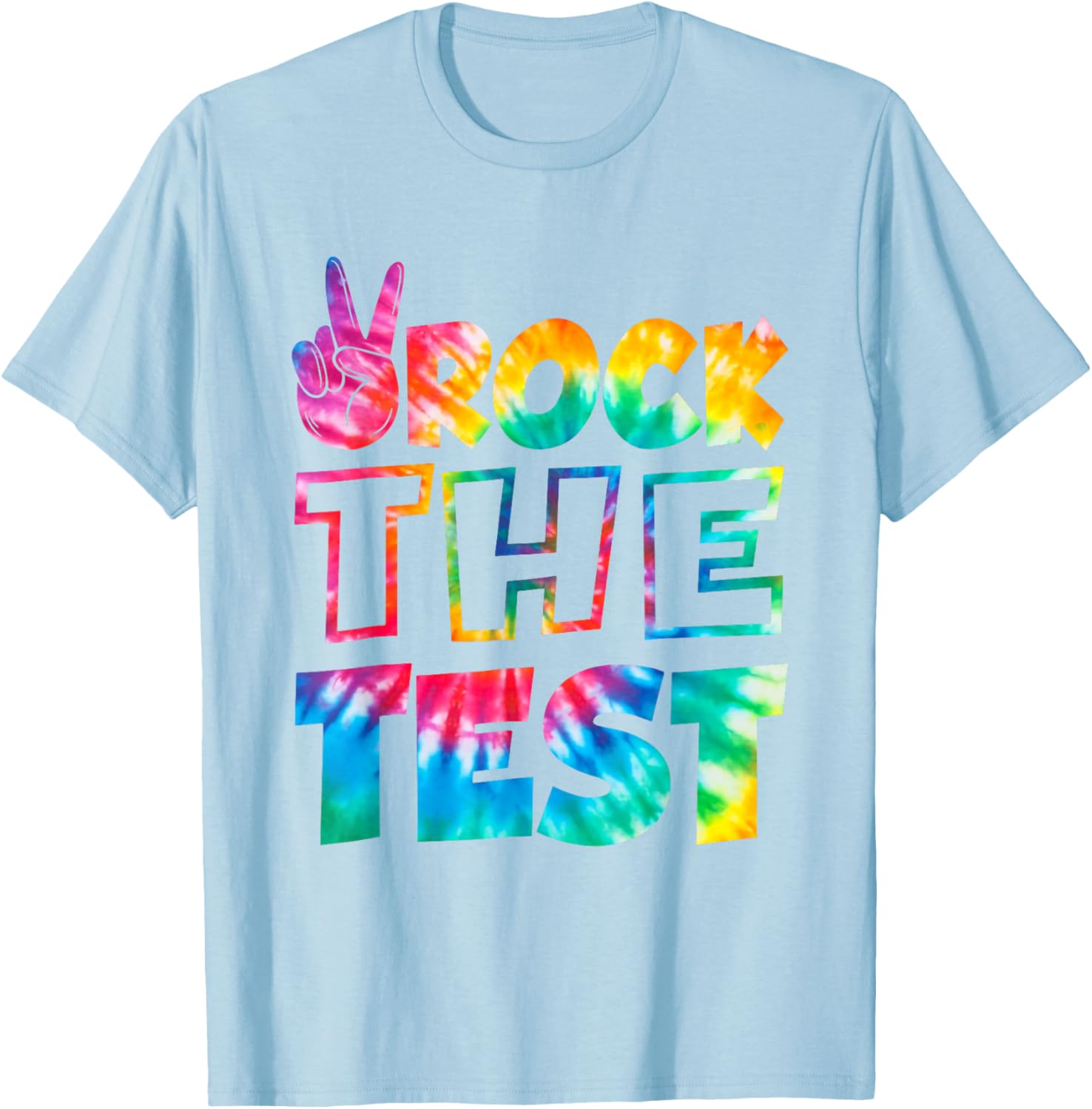Rock The Test Testing Day Retro Motivational Teacher Student T-Shirt