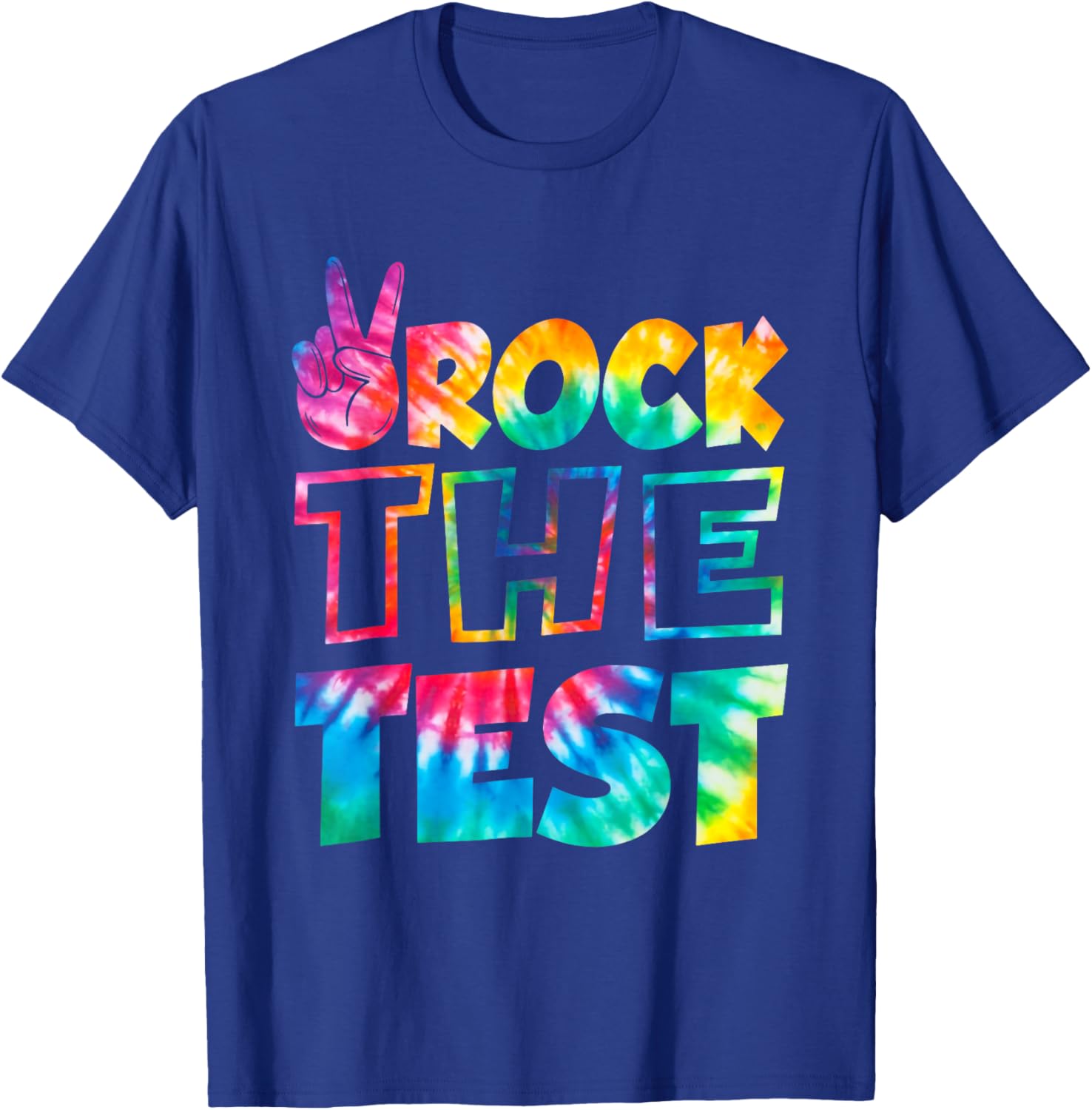 Rock The Test Testing Day Retro Motivational Teacher Student T-Shirt