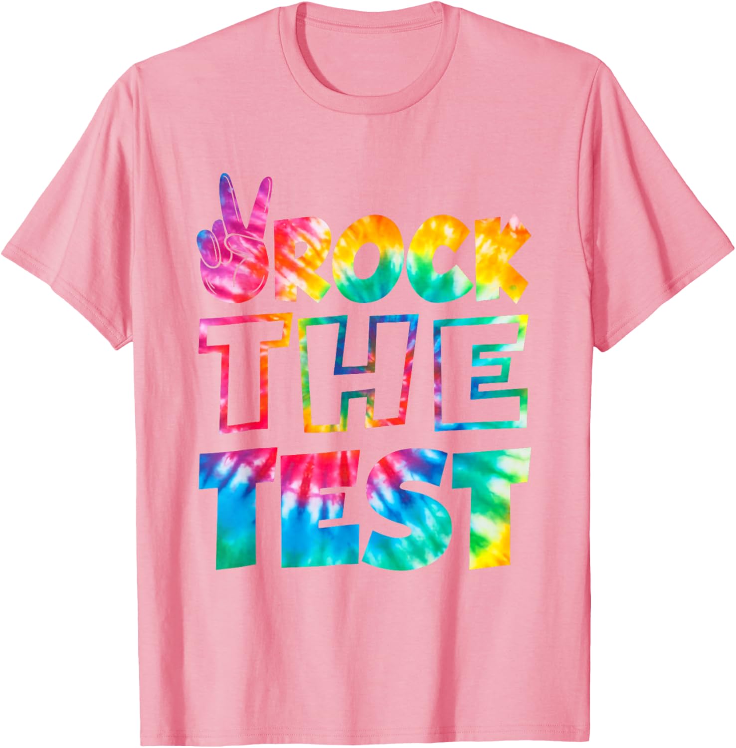 Rock The Test Testing Day Retro Motivational Teacher Student T-Shirt