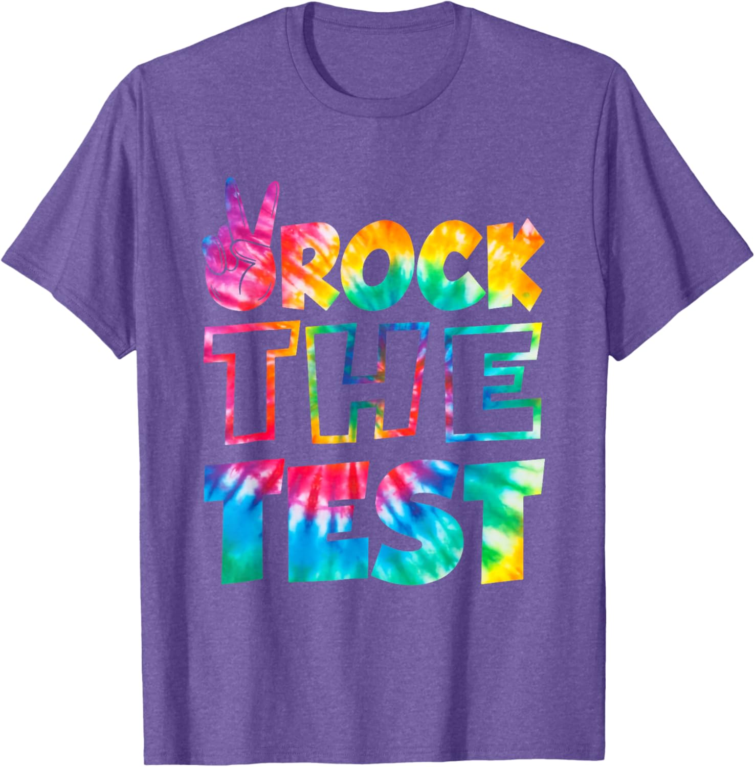 Rock The Test Testing Day Retro Motivational Teacher Student T-Shirt