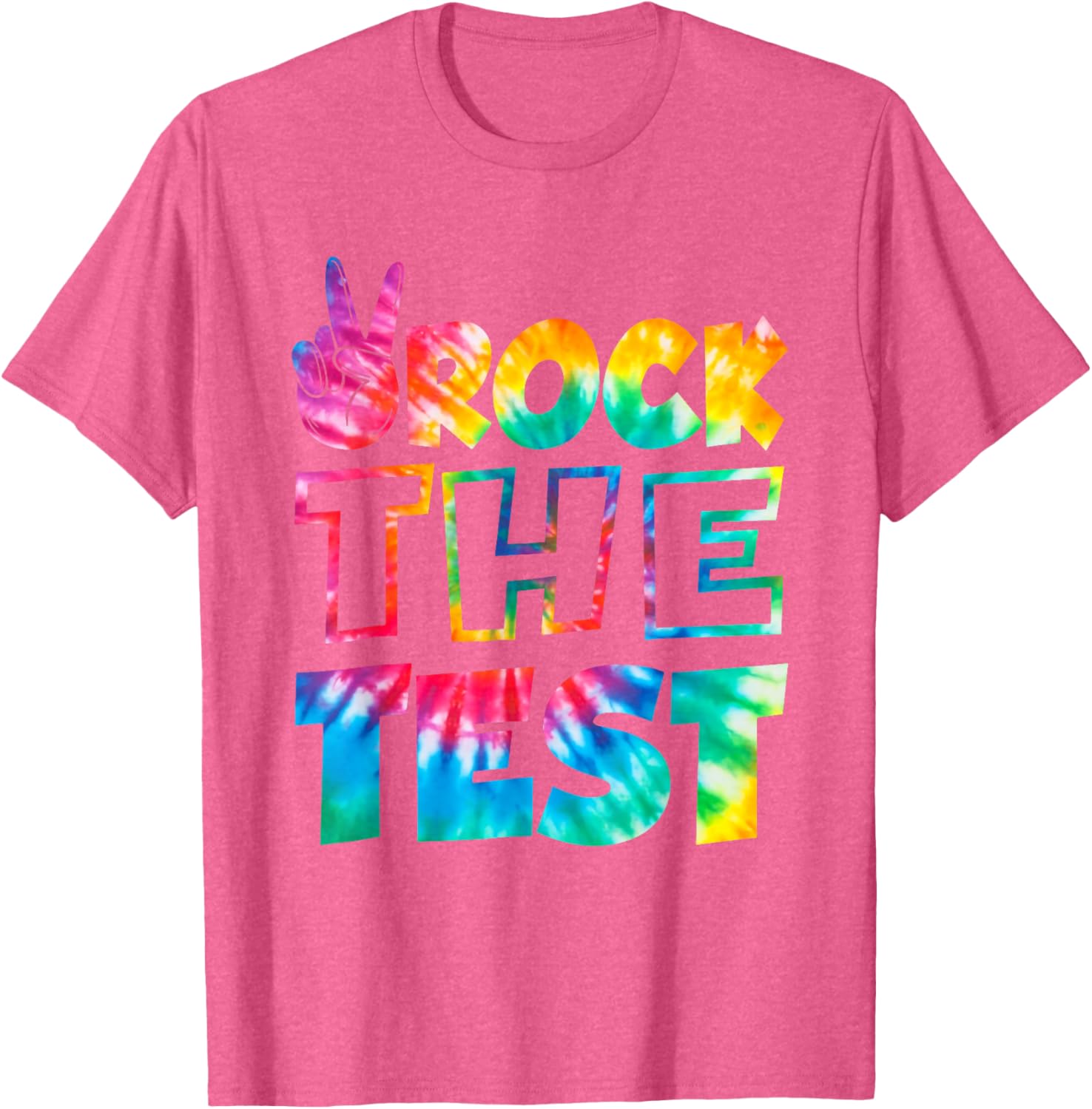 Rock The Test Testing Day Retro Motivational Teacher Student T-Shirt